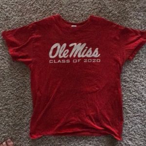 Ole Miss Class of 2020 t shirt